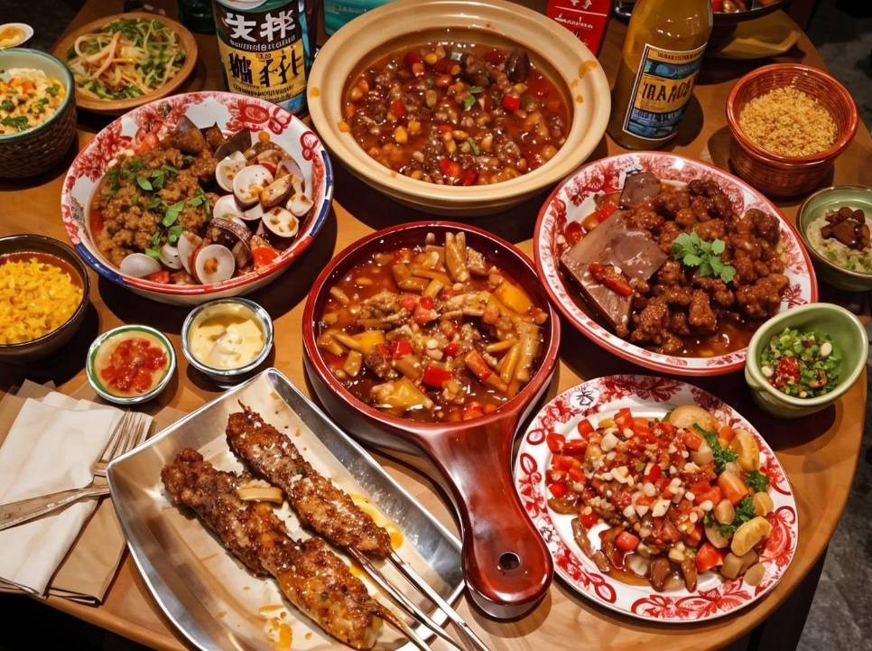 珲春年饭少不了跨境而来的国外美食(图3)